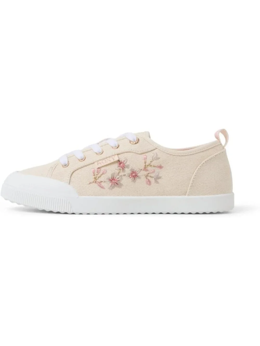 Women's Ivory Lightweight Low Top Lace Up Casual Fashion Shorebreak Sneakers